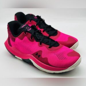 Under Armour UA Spawn 4 Pink 3024971-600 Men's Size‎ 18 NWOB